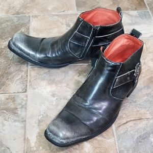 ⚜️Men's Leather ankle boots size 11